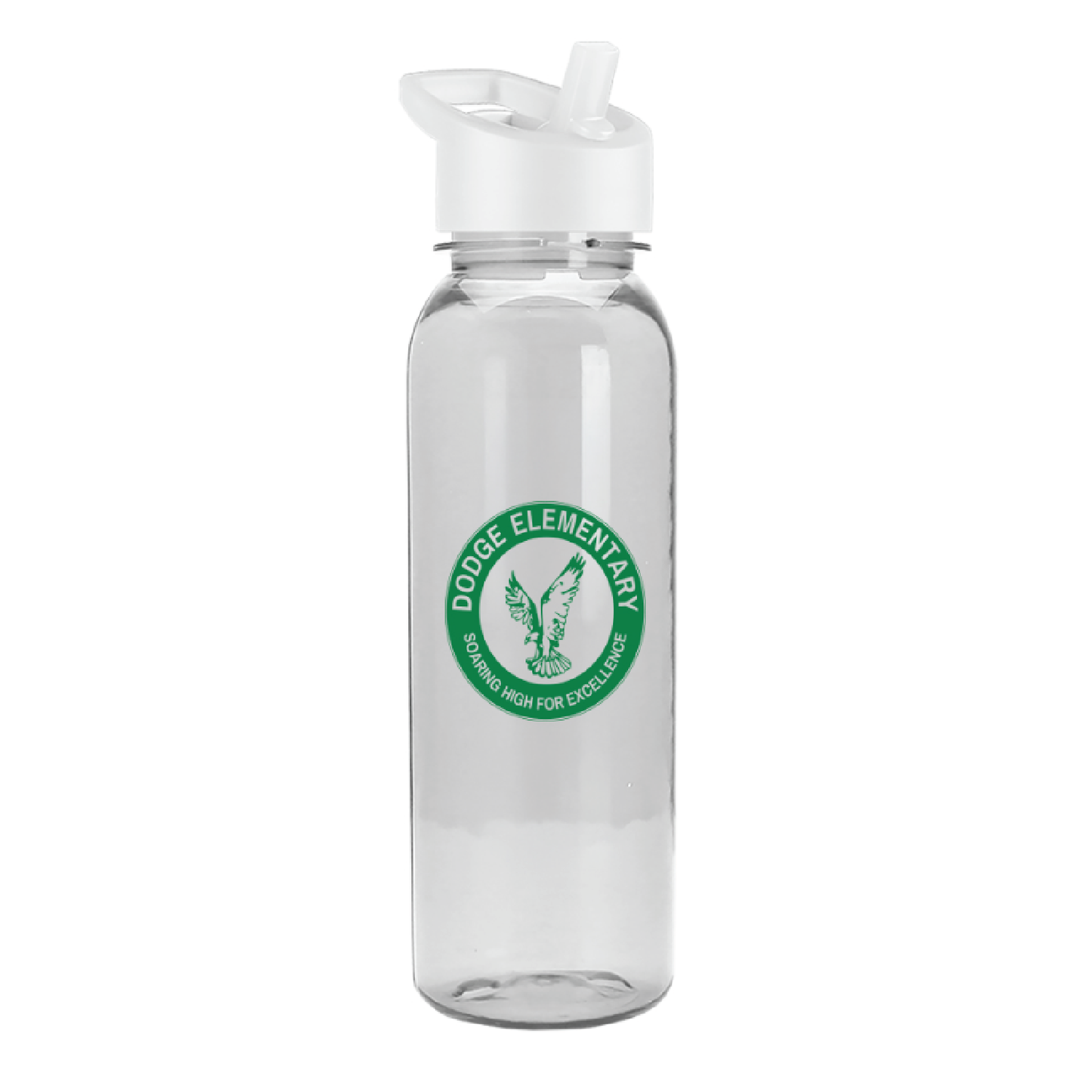 Dodge 24oz Garyline Water Bottle w/ Flip Straw Lid