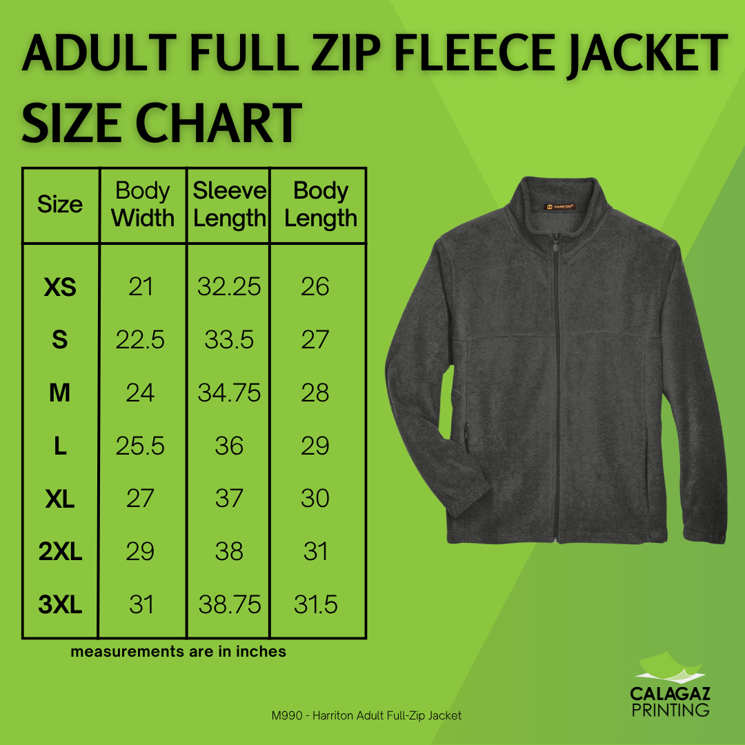 Dodge Elementary Full Zip Fleece Jacket - Hunter Green