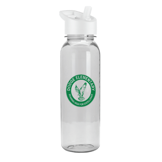 Dodge 24oz Garyline Water Bottle w/ Flip Straw Lid