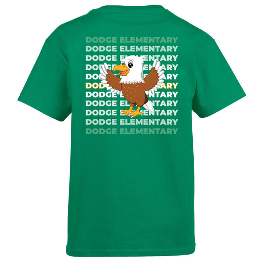 Dodge Elementary Short Sleeve T-Shirt - Kelly Green